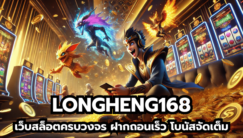LONGHENG168 เว็บสล็อตครบวงจร ฝากถอนเร็ว โบนัสจัดเต็ม