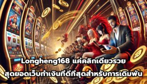 Longheng168 แค่คลิกเดียวรวย สุดยอดเว็บทำเงินที่ดีที่สุดสำหรับการเดิมพันออนไลน์-5